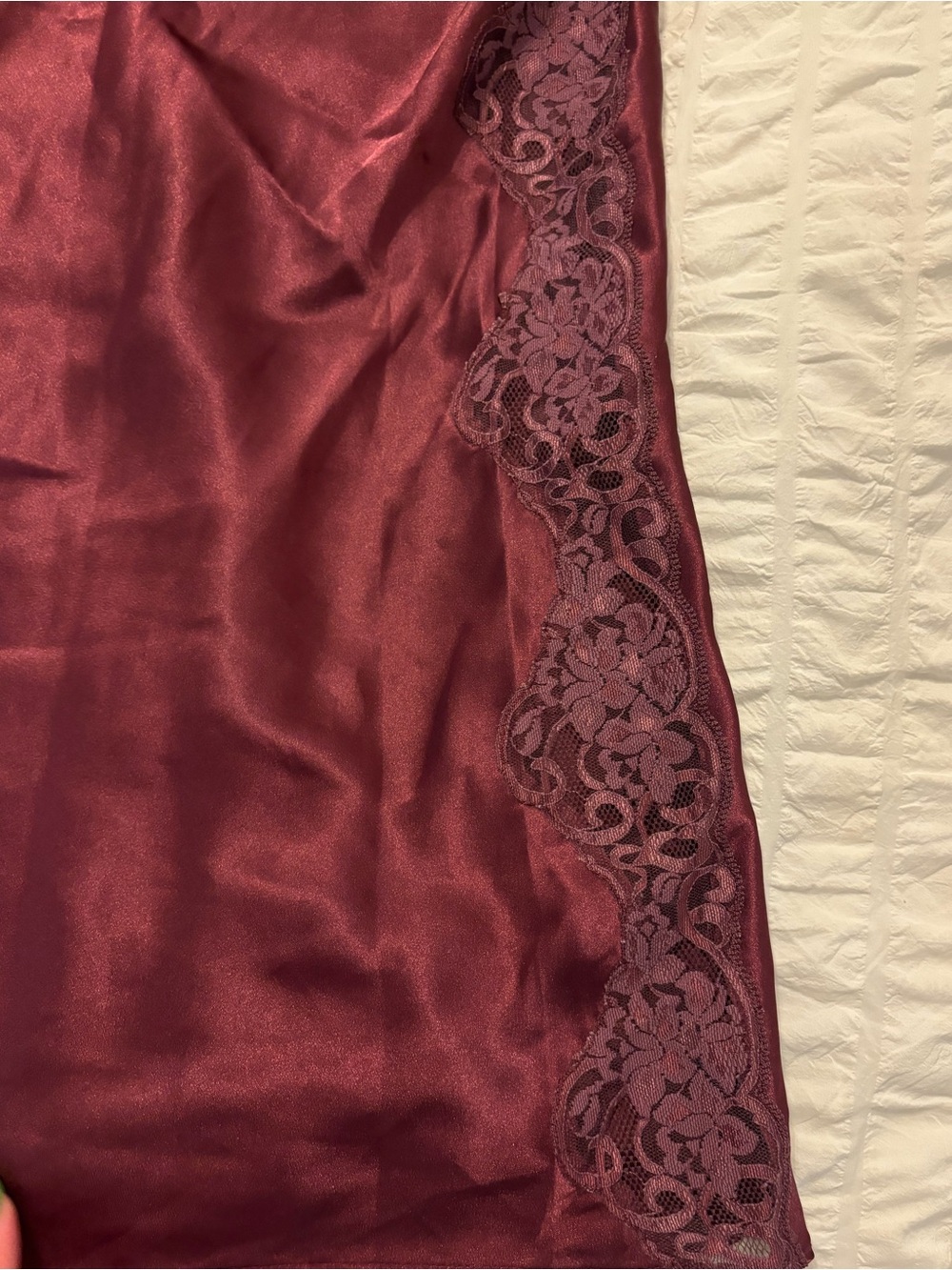 Jones new york satin and lace slip dress - Picture 3 of 5